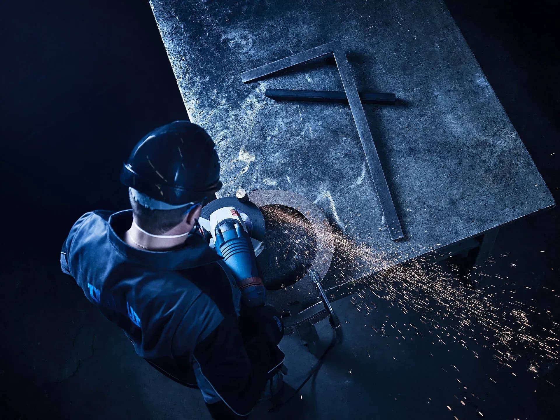Fotografie von Produktionsprozessen in der Metallverarbeitung