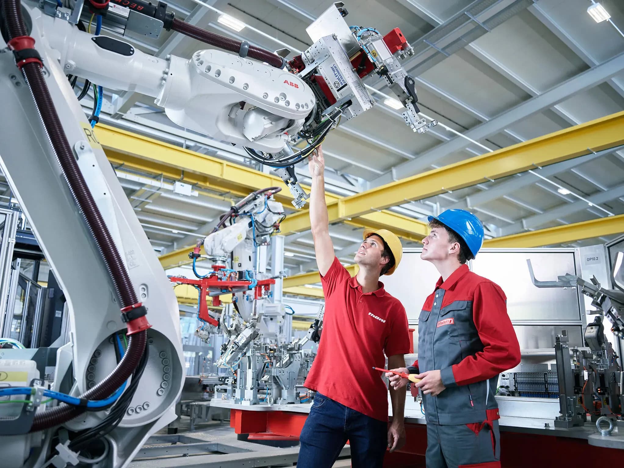 Fotografie von Automatisierungstechnologien in der Produktion