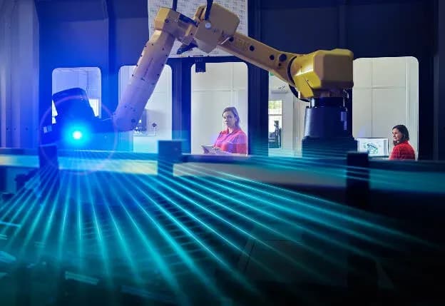 Fotografie von digitalen Prozessen in der Industrie